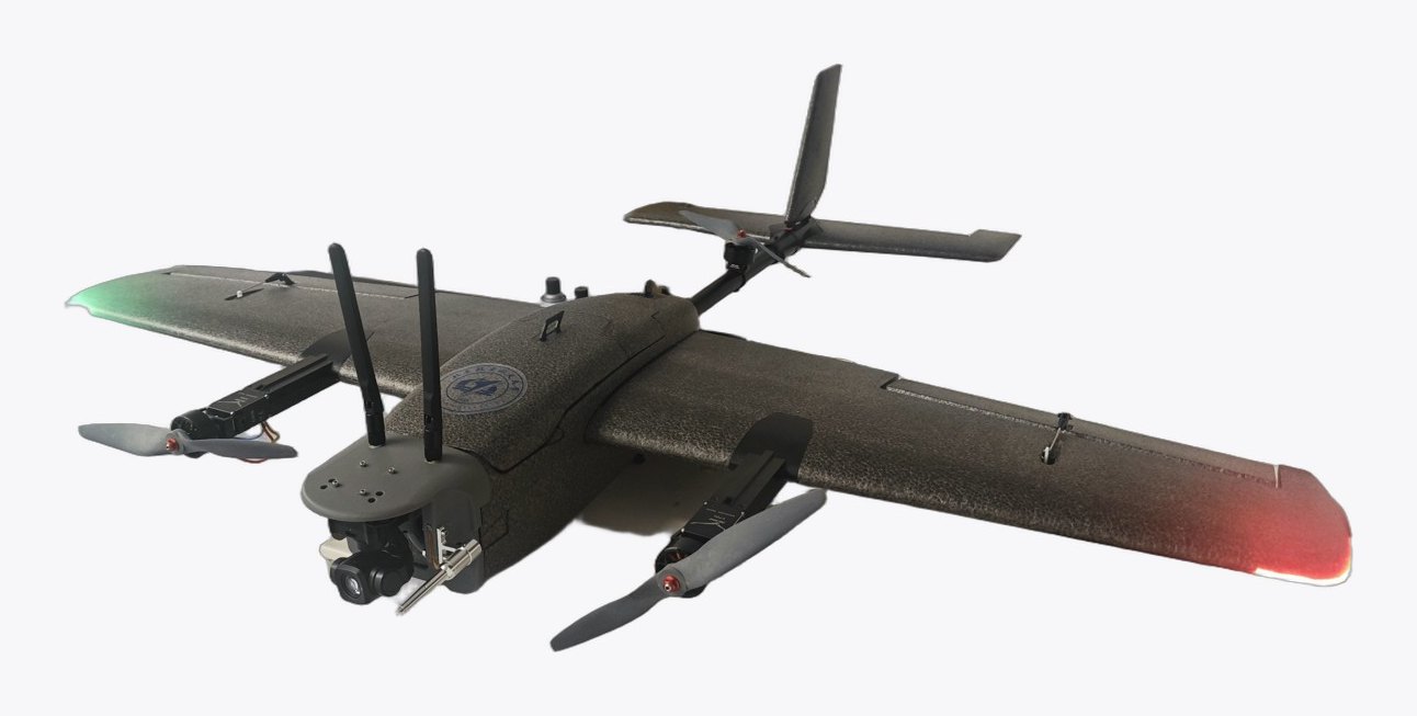 Fixed-wing VTOL with electro-optical pod