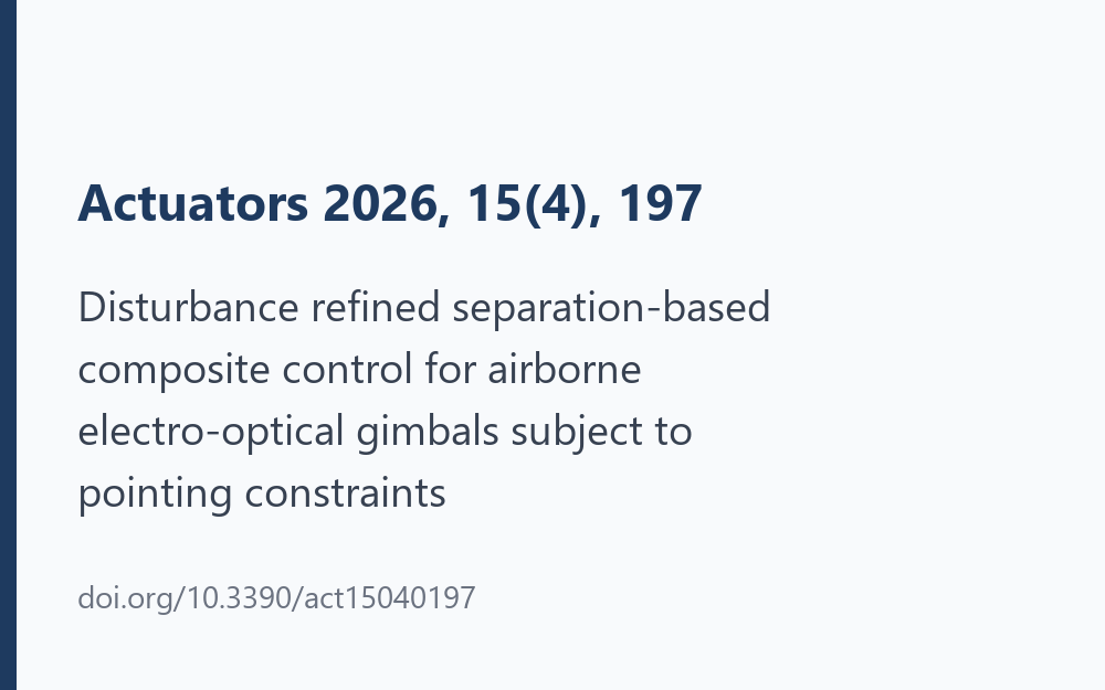 Disturbance refined separation-based composite control for airborne electro-optical gimbals subject to pointing constraints